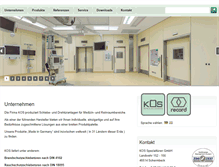 Tablet Screenshot of kos-tueren.de